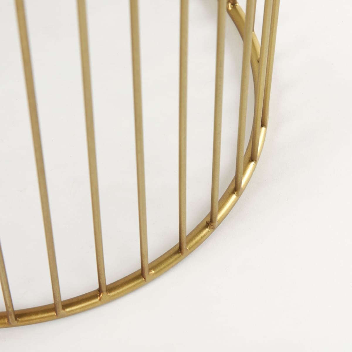 Shani Accent Table Gold Metal | Glass - accent-tables