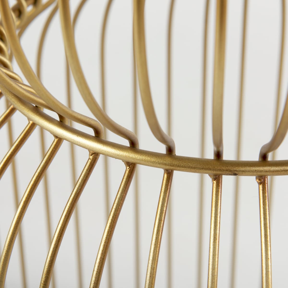 Shani Accent Table Gold Metal | Glass - accent-tables