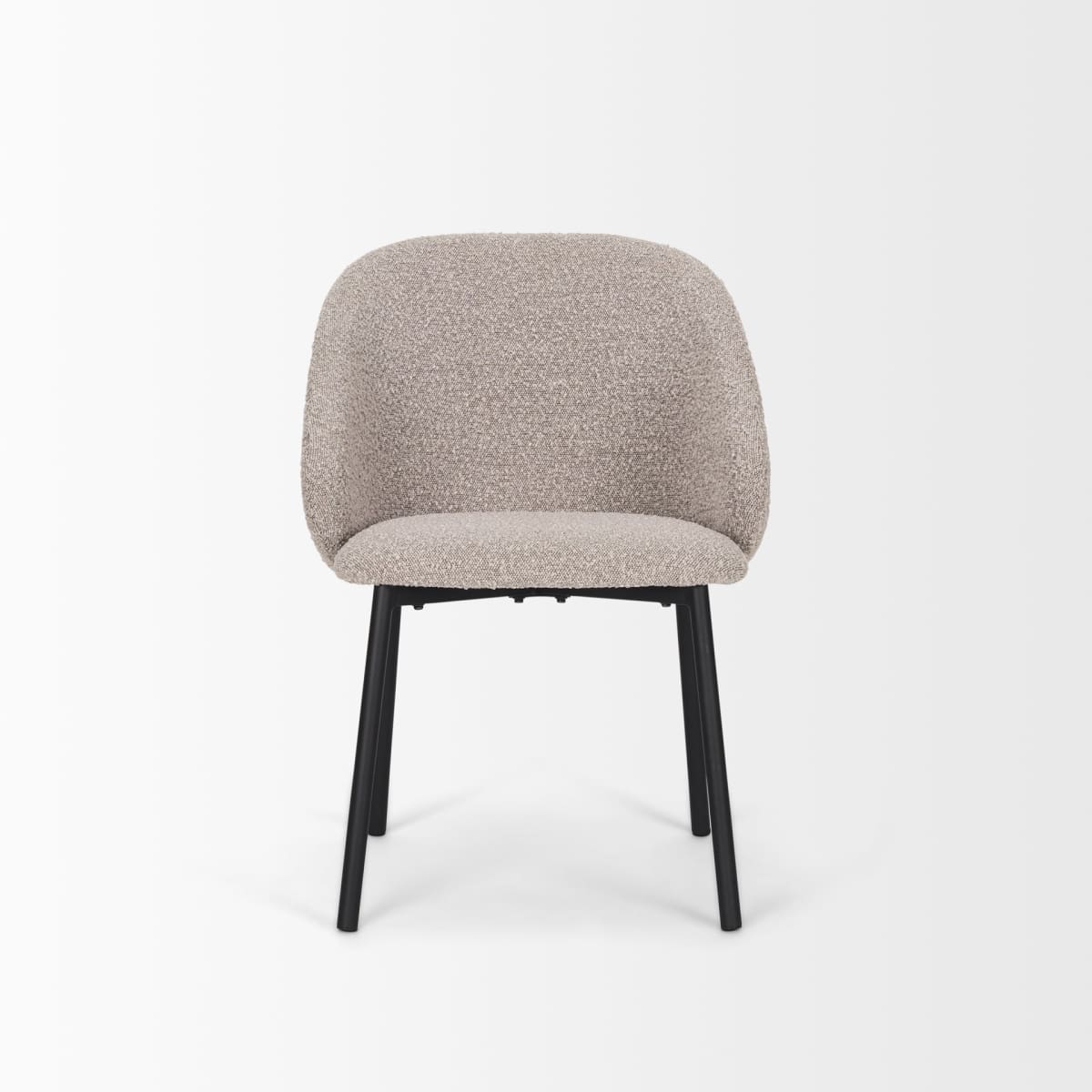 Shannon Dining Chair Taupe Boucle - dining-chairs