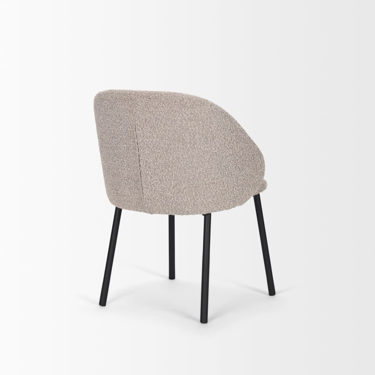 Shannon Dining Chair Taupe Boucle - dining-chairs