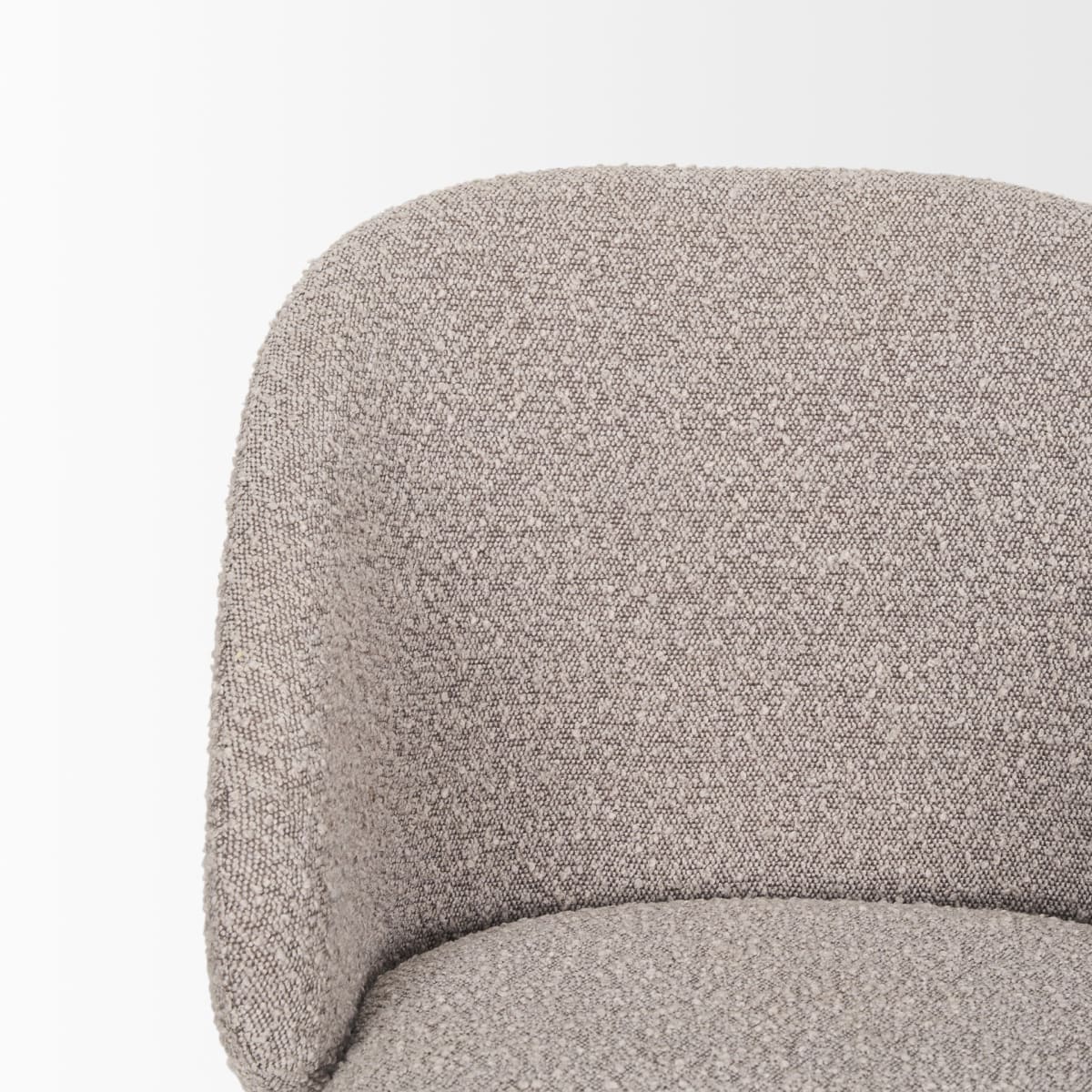 Shannon Dining Chair Taupe Boucle - dining-chairs