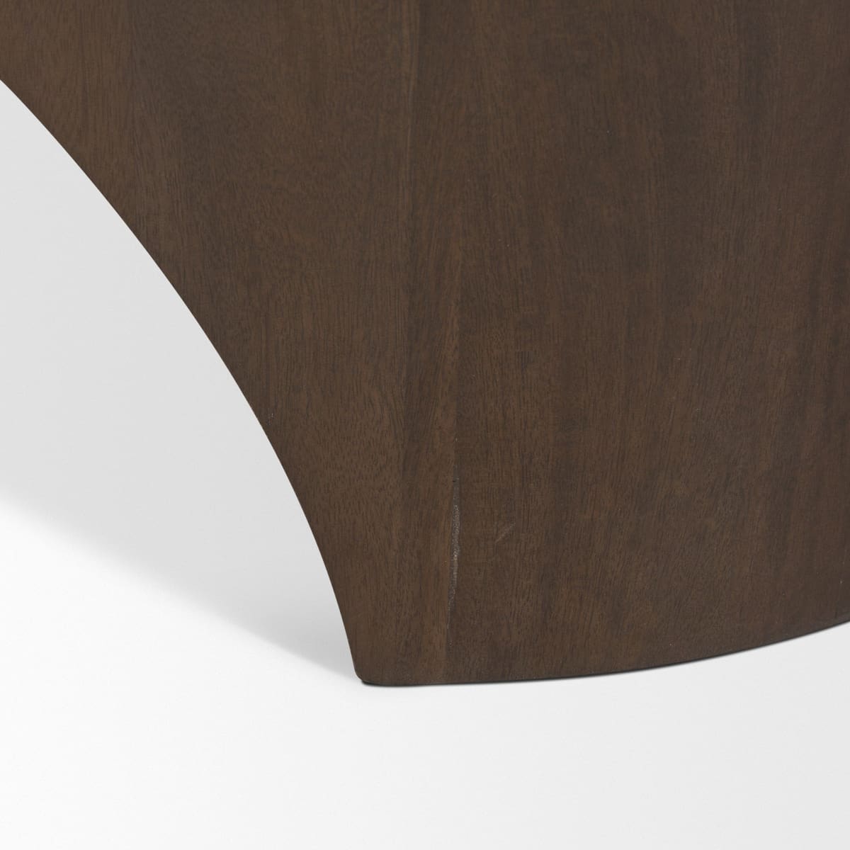 Shima Oval Coffee Table Dark Brown | Wood | Oval - coffee-tables