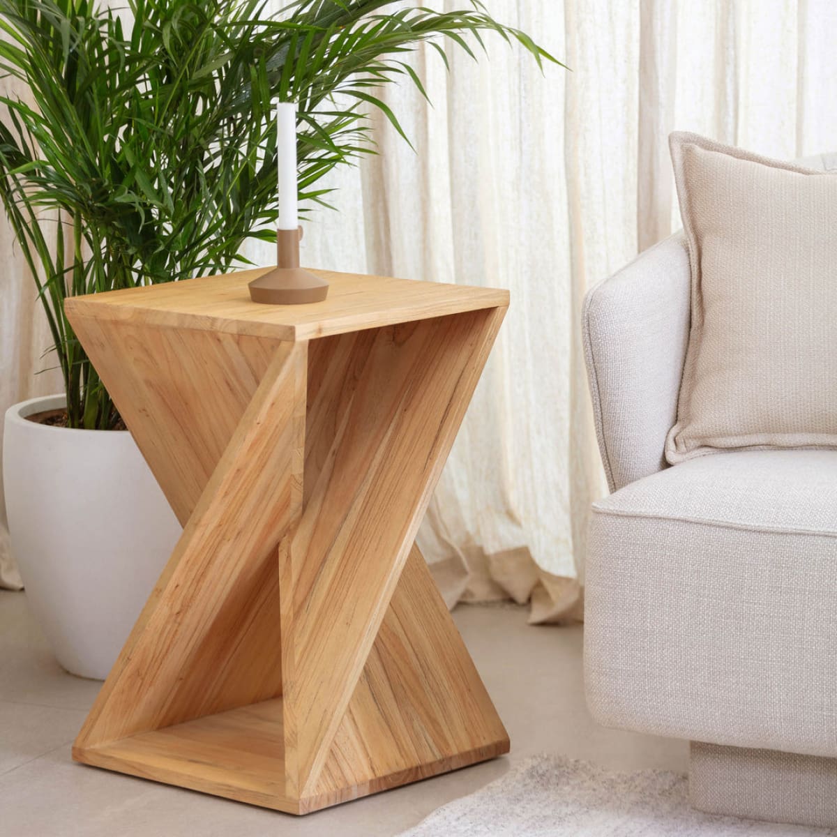 Silhouette Side Table - lh-import-side-tables