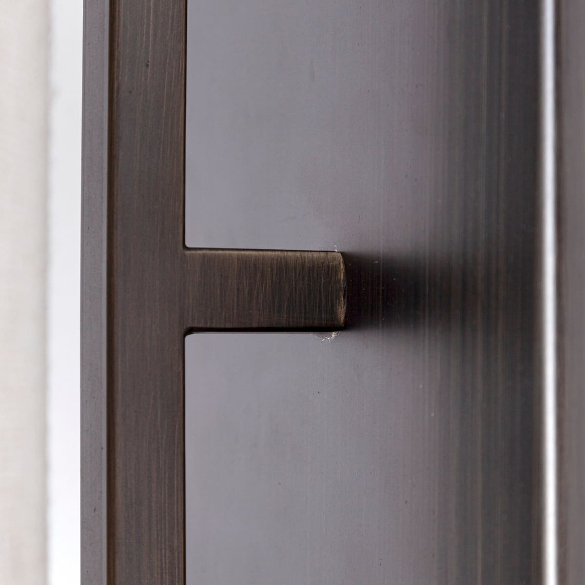 Smithe Wall Sconce Black Metal | Cream Shade - wall-fixtures