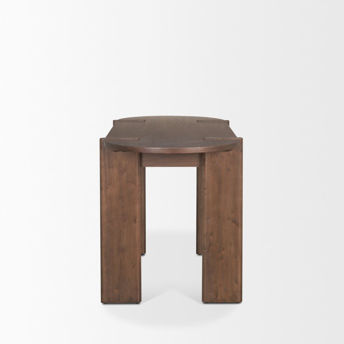 Sohan Desk Dark Brown | Wood - office