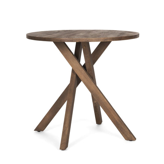 Solana Foyer Table Medium Brown - accent-tables