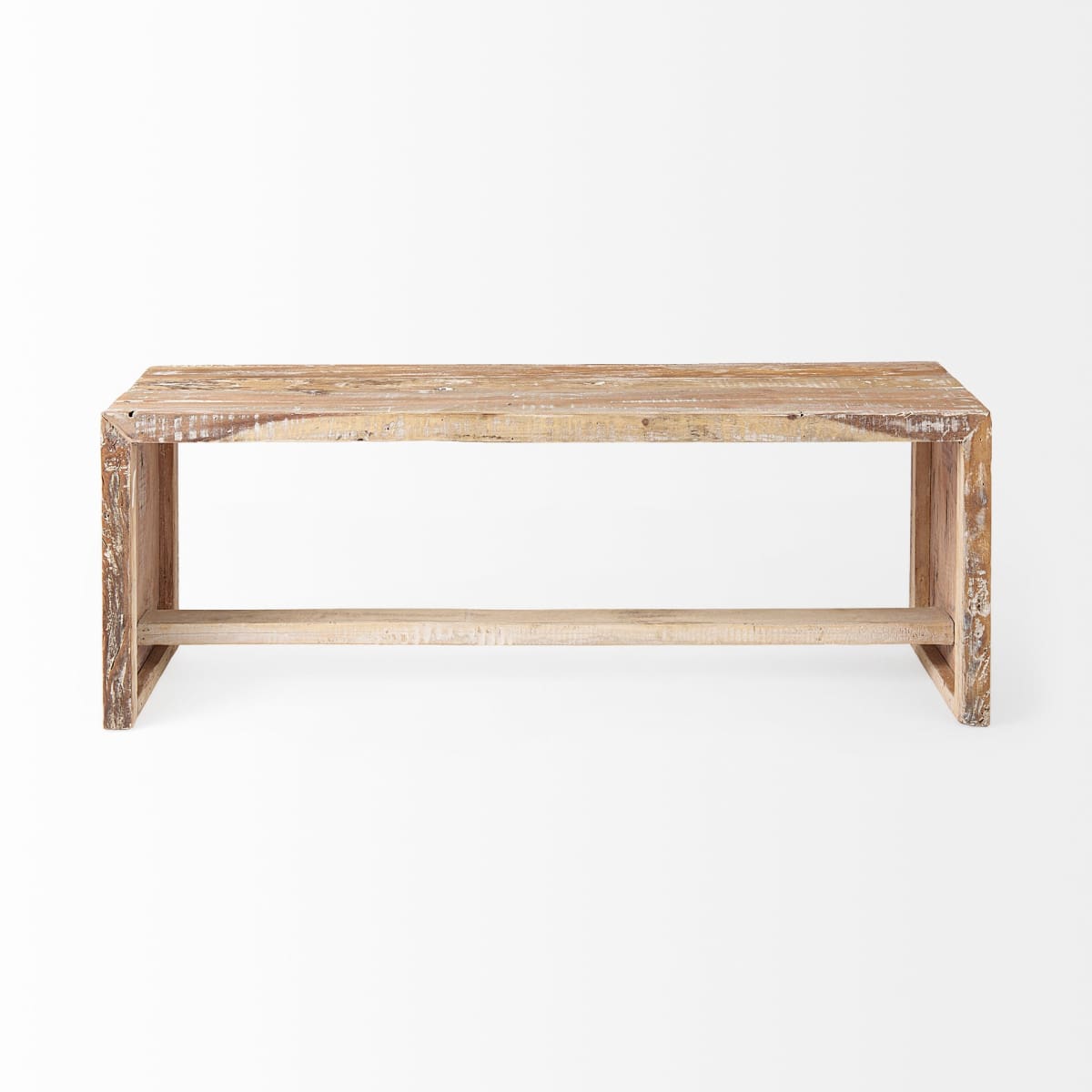 Solveig Bench Light Brown Wood - benches
