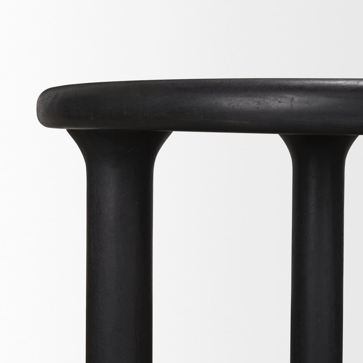 Soma Dining Table Black Wood - dining-table