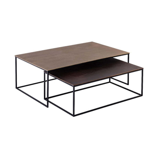 Sona Nesting Tables Set Of 2 - lh-import-coffee-tables