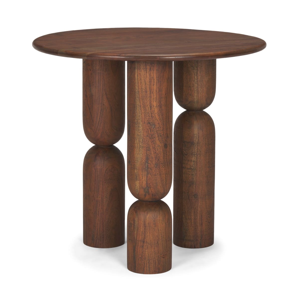 Sonel Foyer Table Medium Dark Brown | Wood - accent-tables