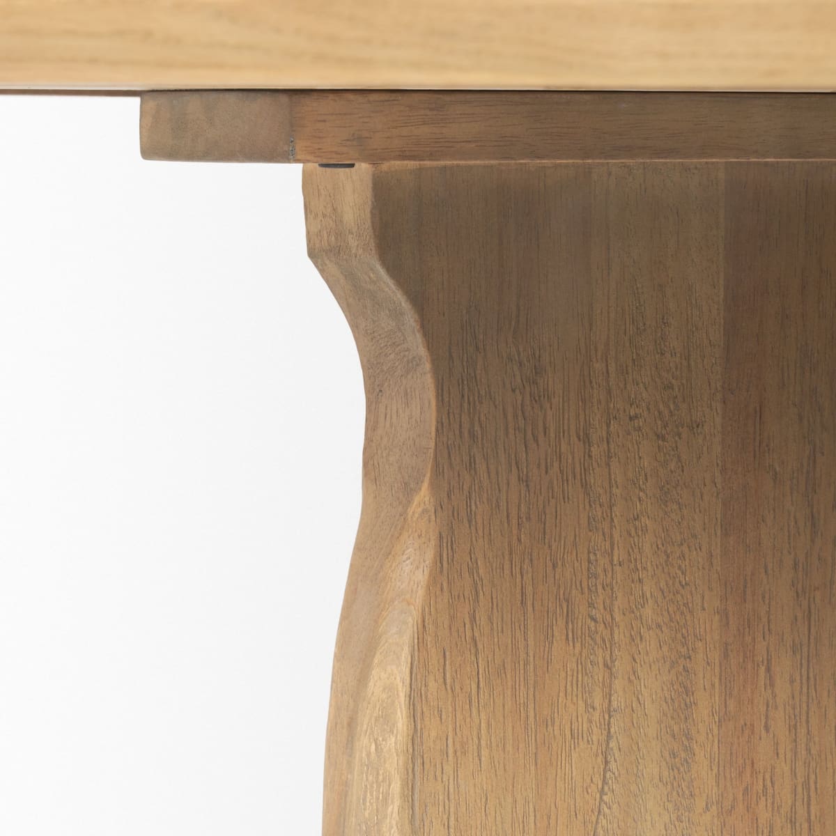 Sonomi Dining Table Medium Brown Wood - dining-table