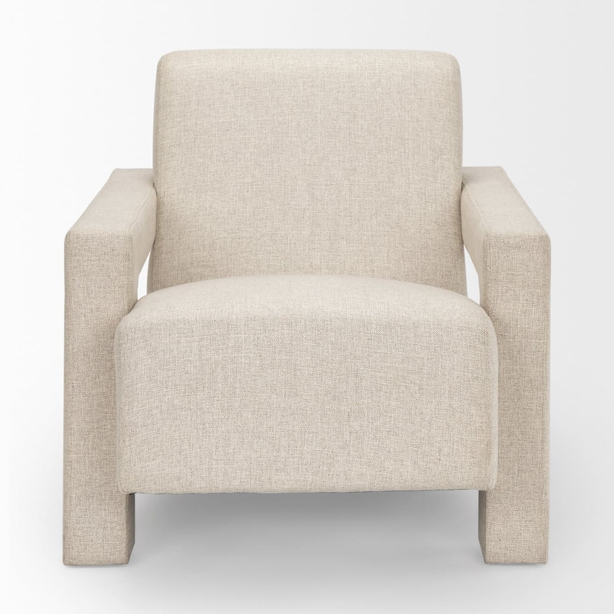 Sovereign Accent Chair Cream Fabric - accent-chairs