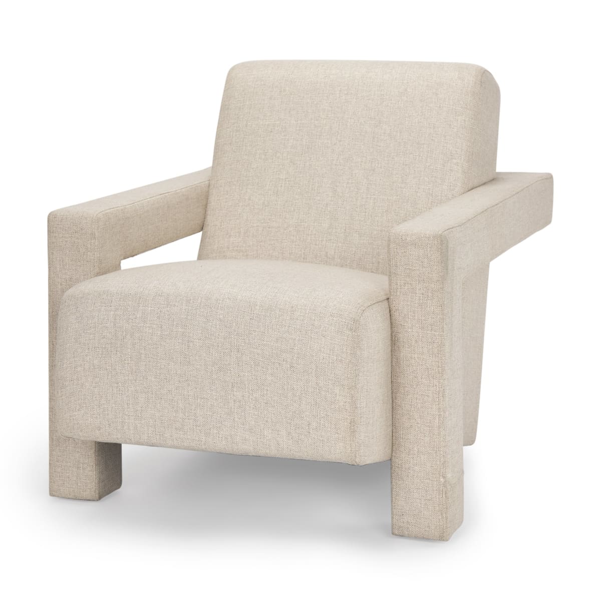 Sovereign Accent Chair Cream Fabric - accent-chairs