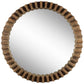 Sprocket Wall Mirror Brown Wood | 44 - wall-mirrors-grouped