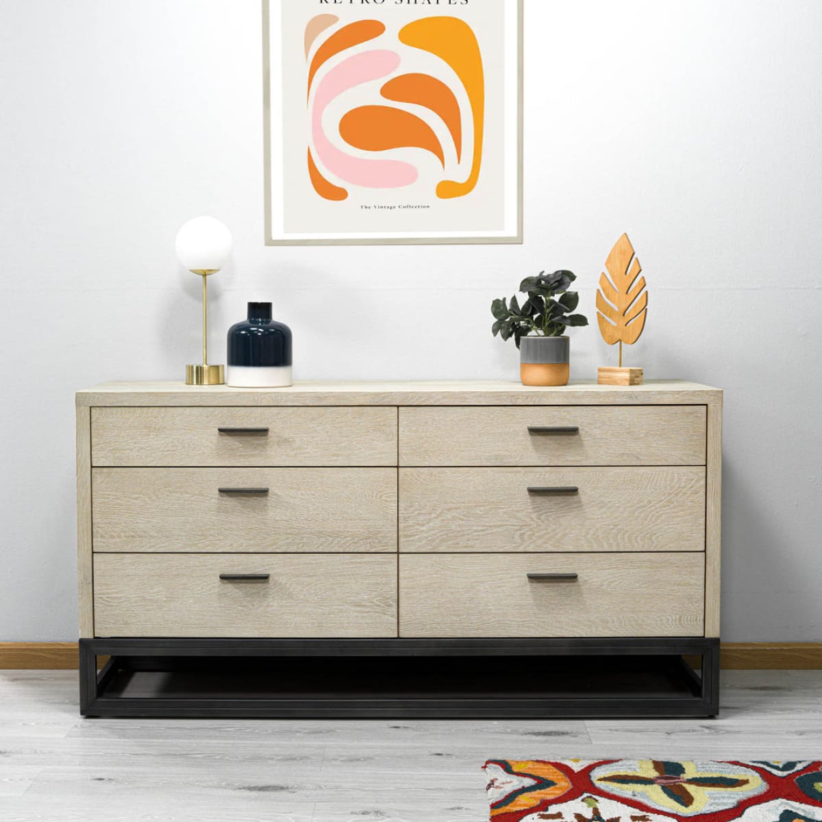 Starlight 6 Drawer Dresser - lh-import-dressers