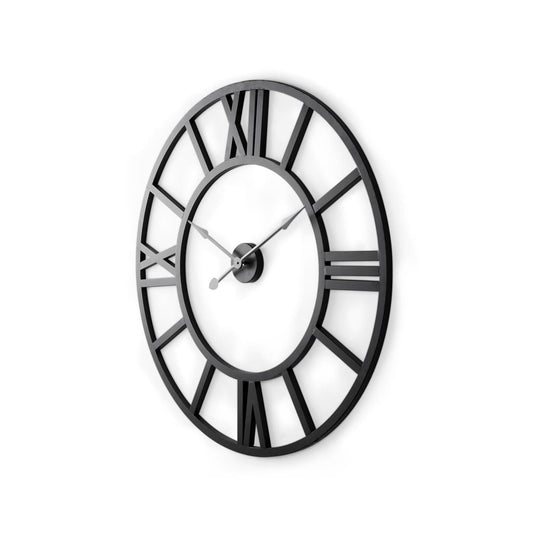 Stoke Wall Clock Black Metal | 30’’ - wall-clocks