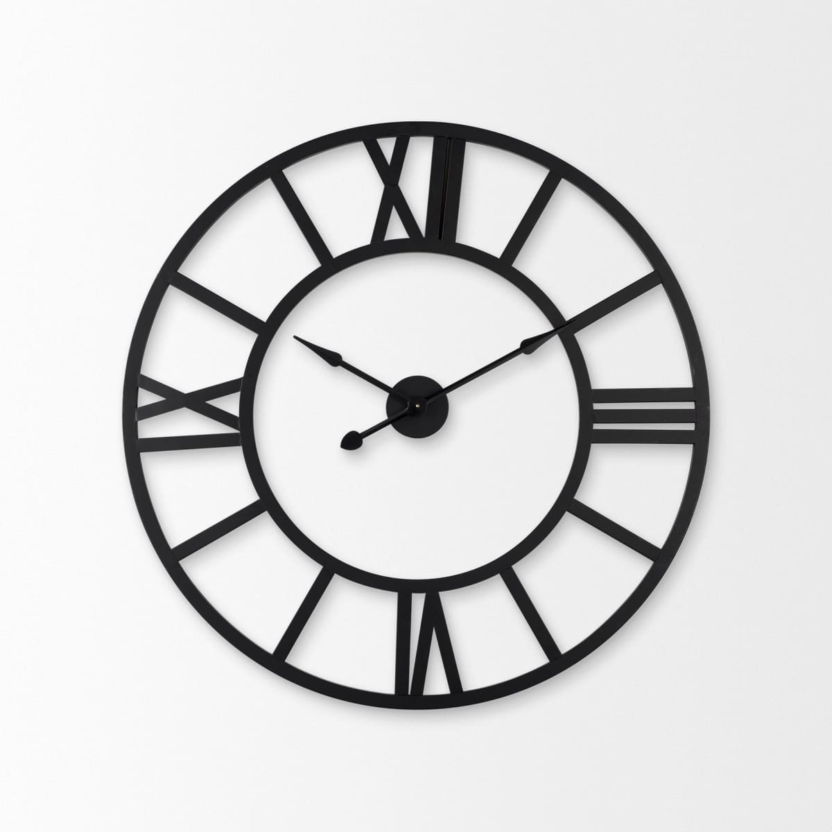 Stoke Wall Clock Black Metal | 30’’ - wall-clocks