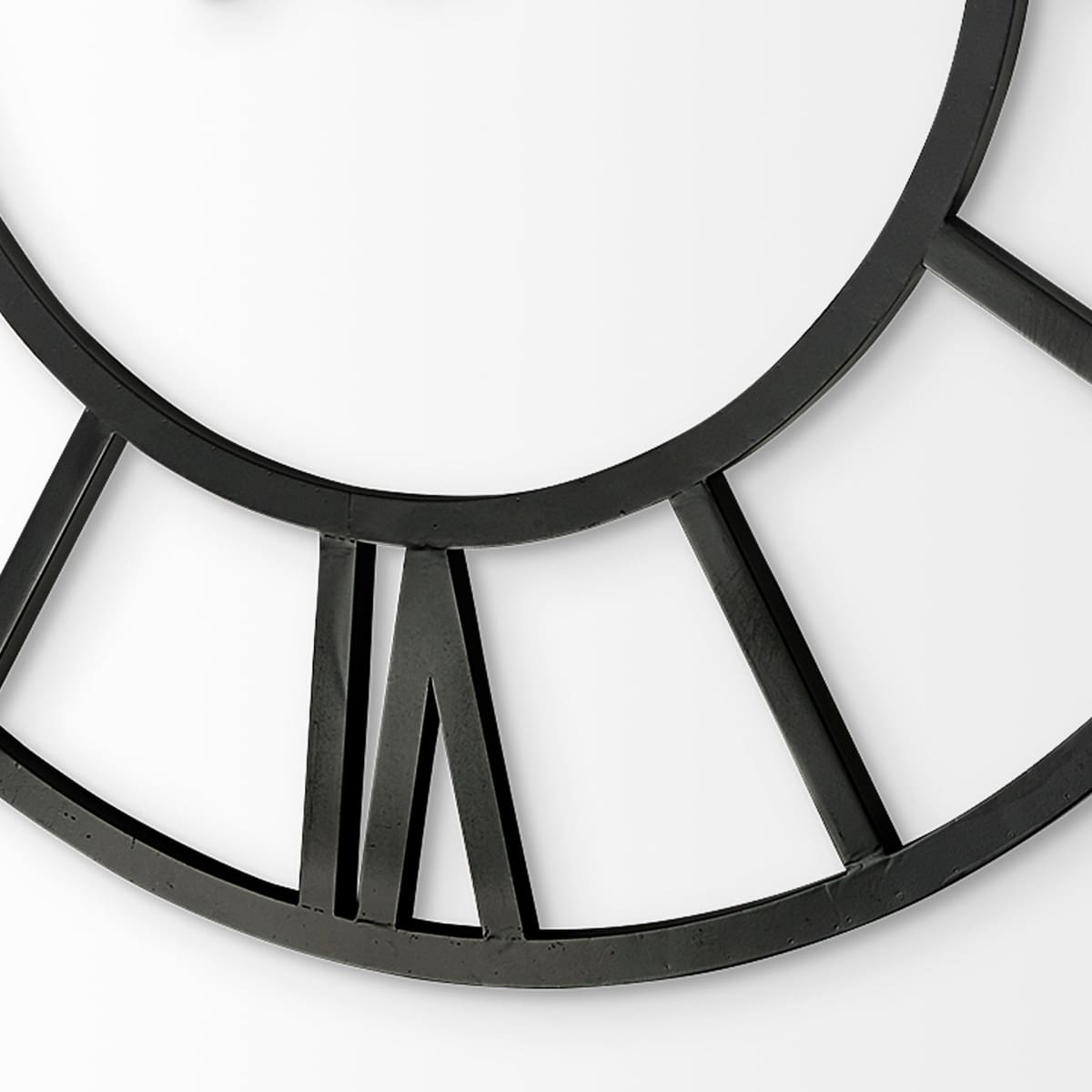 Stoke Wall Clock Black Metal | 54 - wall-clocks