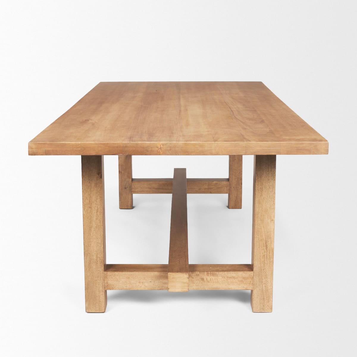 Suke Dining Table Natural Wood | 84’’ - dining-table