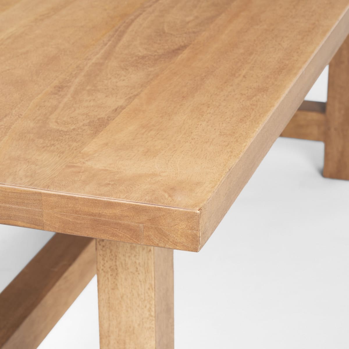 Suke Dining Table Natural Wood | 84’’ - dining-table