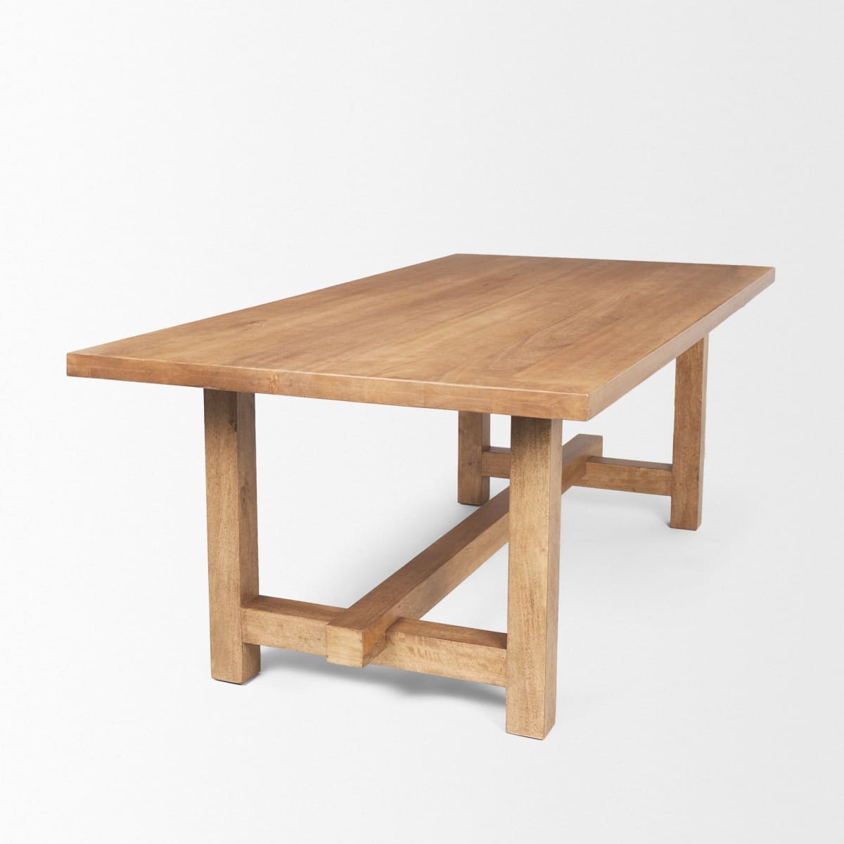 Suke Dining Table Natural Wood | 84’’ - dining-table