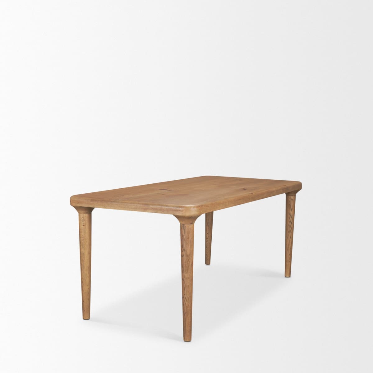 Suvan Dining Table Light Brown Wood | 72’’ - dining-table