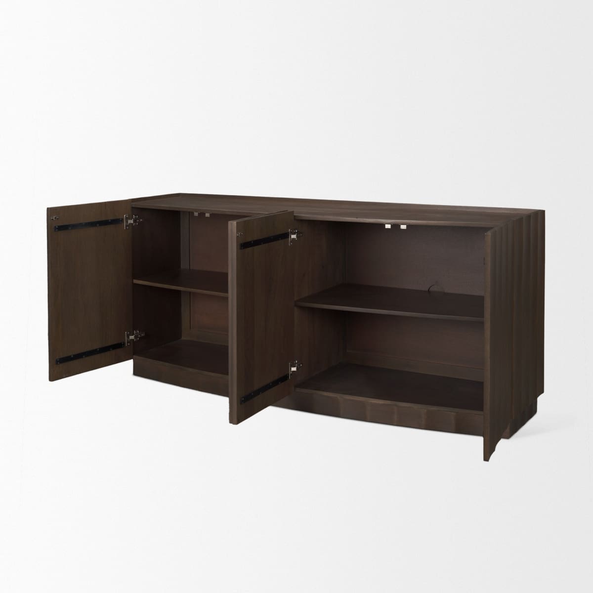 Swanson Sideboard Dark Brown | Wood - sideboards-and-buffets