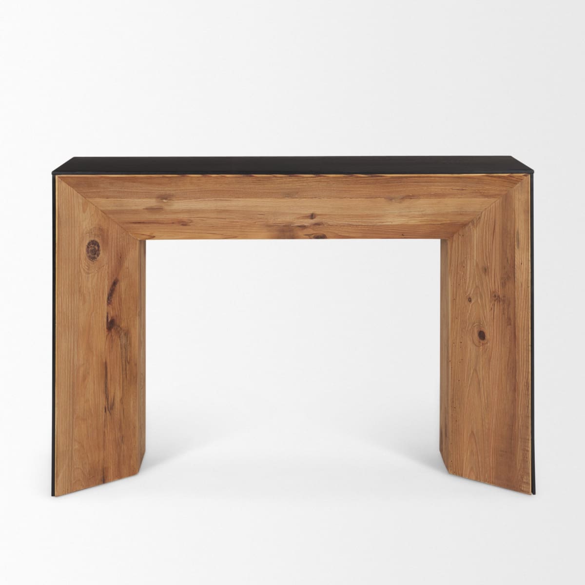 Tabor Console Table Recycled Pine | Black Oak - console-tables