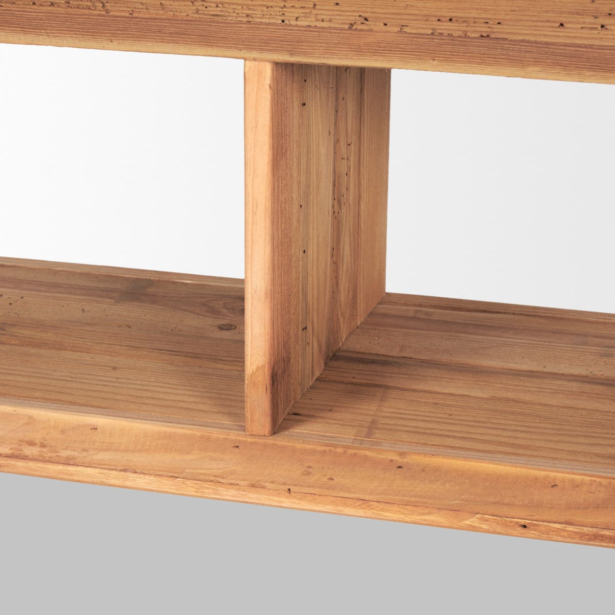 Tabor Media Console Recycled Pine | Black Oak - media-console