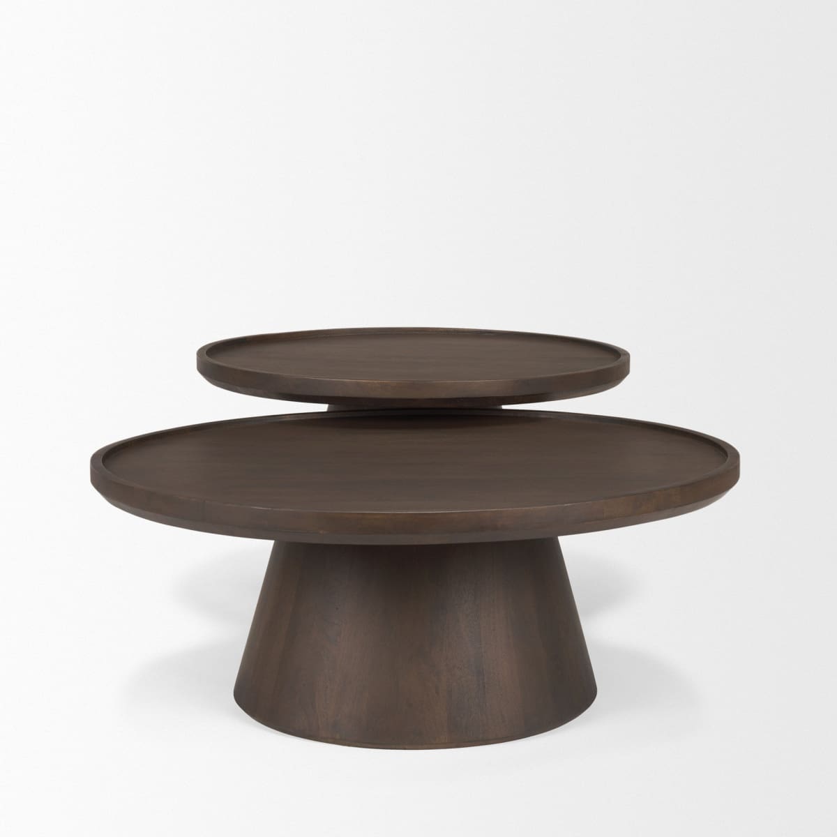 Takoda Coffee Table Dark Brown | Wood - coffee-tables