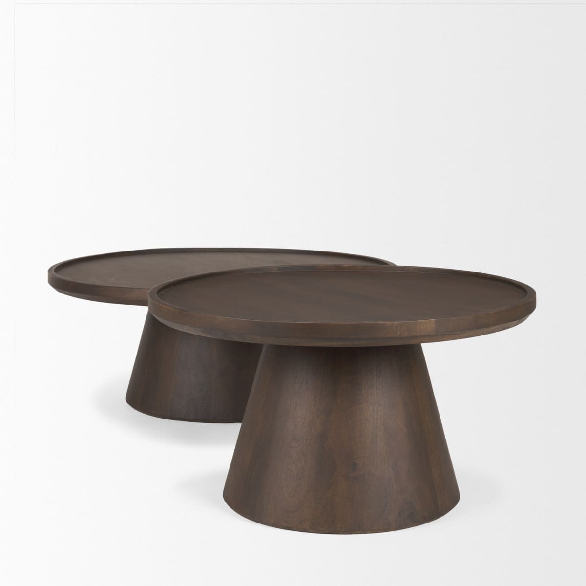 Takoda Coffee Table Dark Brown | Wood - coffee-tables