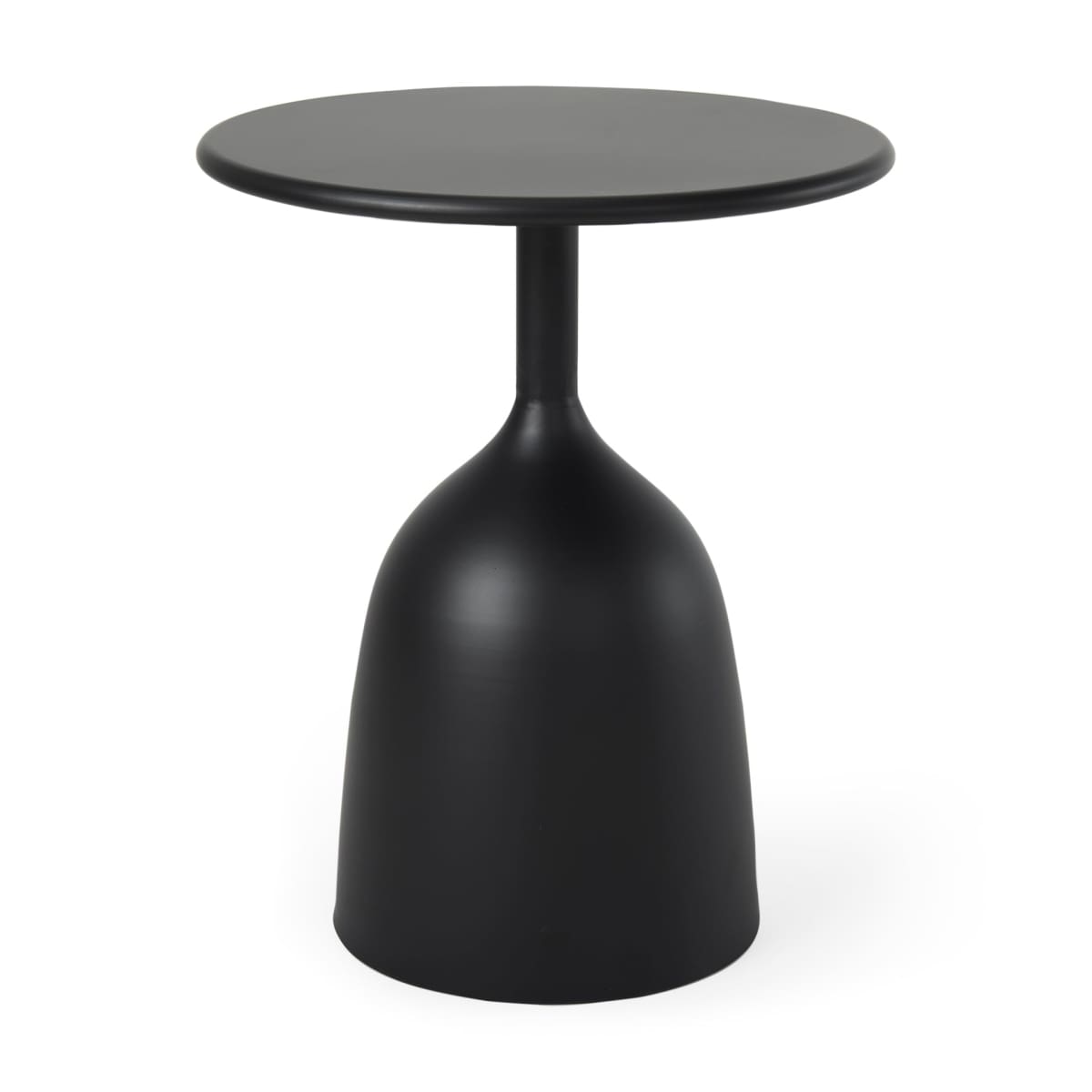 Talulla Accent Table Black Metal | 19.7H - accent-tables