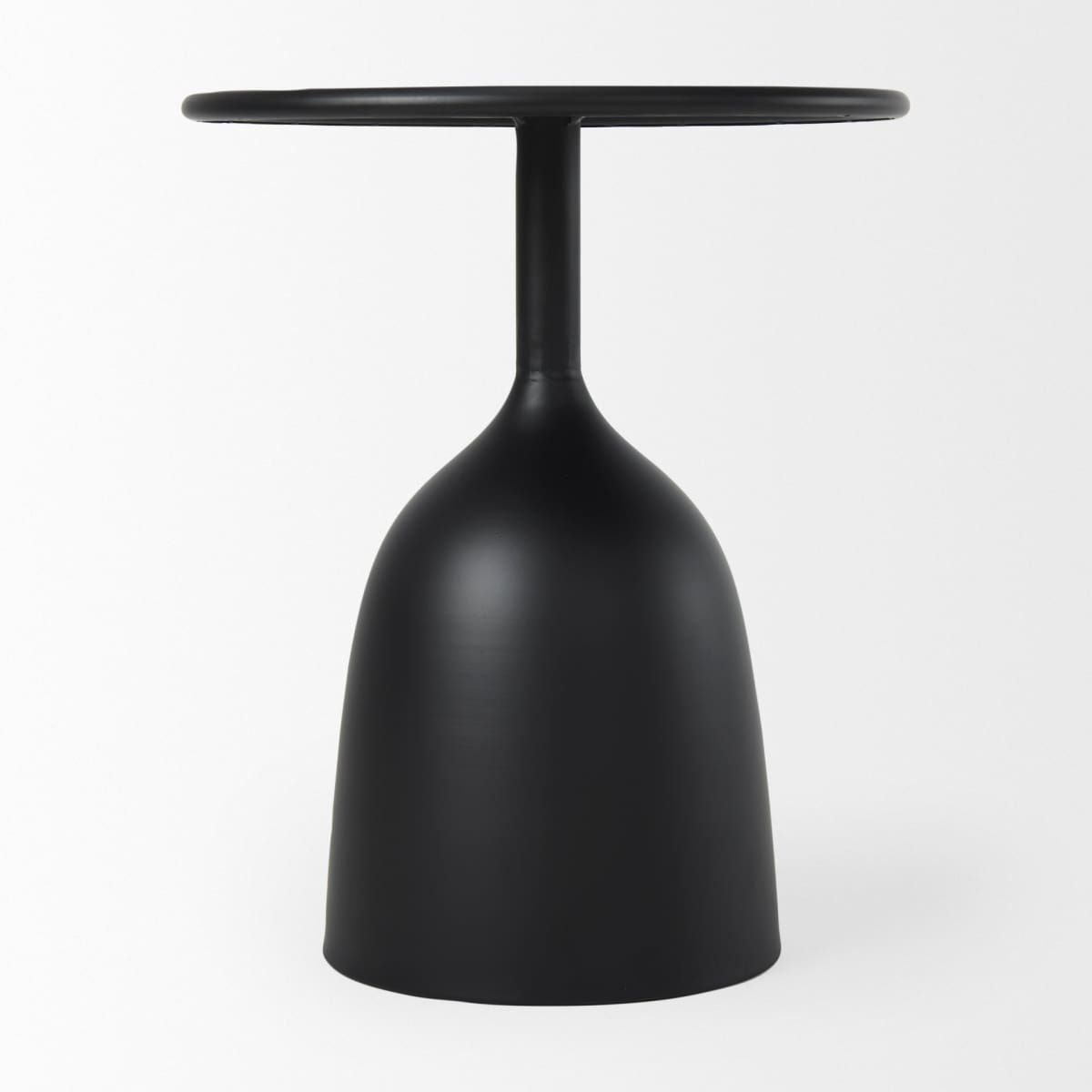 Talulla Accent Table Black Metal | 19.7H - accent-tables