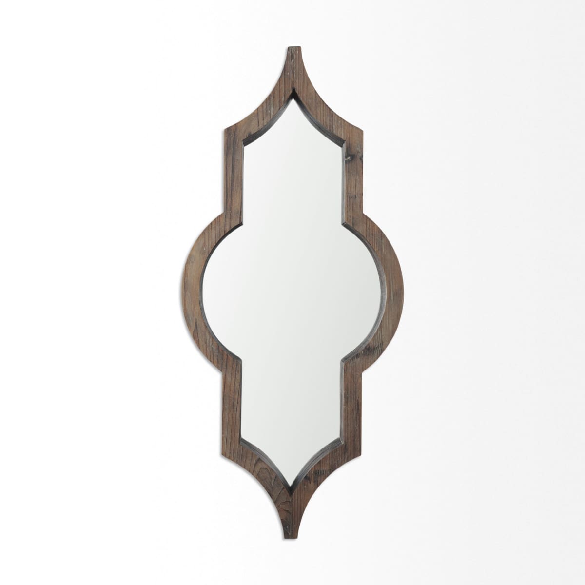 Tamanar Wall Mirror Brown Wood - wall-mirrors-grouped