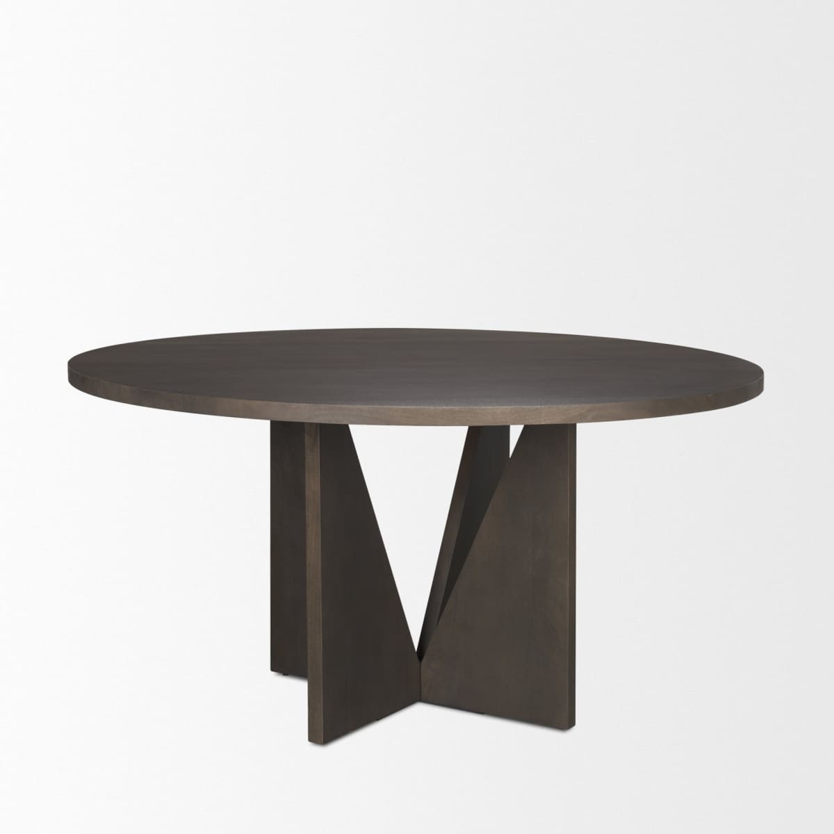 Tarro Round Dining Table Espresso | Wood | Round - dining-table