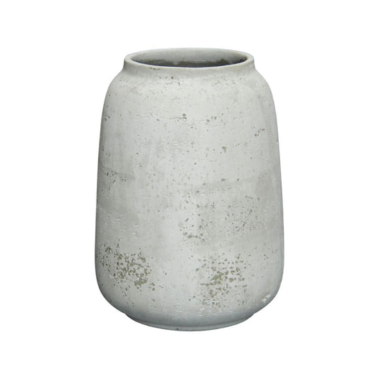 Taxco Medium Vase - Antique White - lh-import-vases