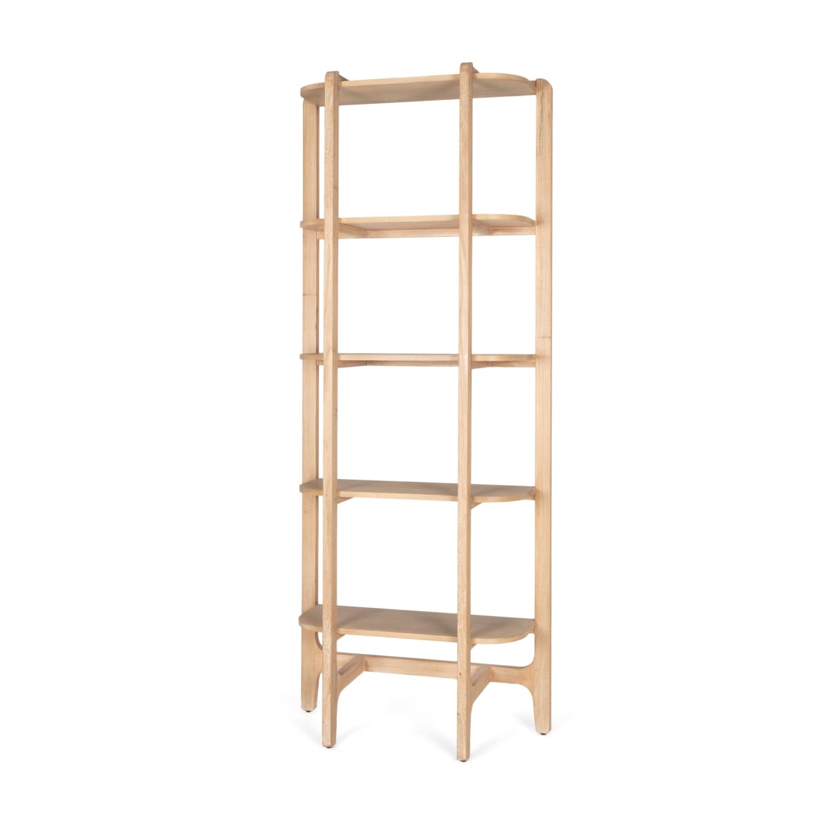 Taylin Shelving Unit Light Brown | Wood - shelving