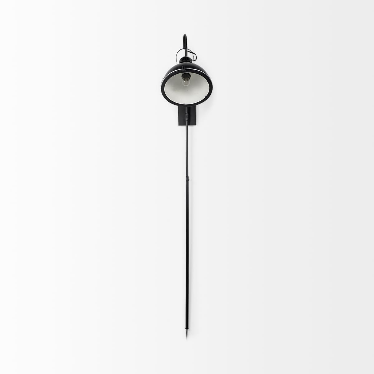 Tazb Wall Sconce Black Metal - wall-fixtures