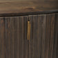 Terra Accent Cabinet Dark Brown Wood | Fluted - acc-chest-cabinets