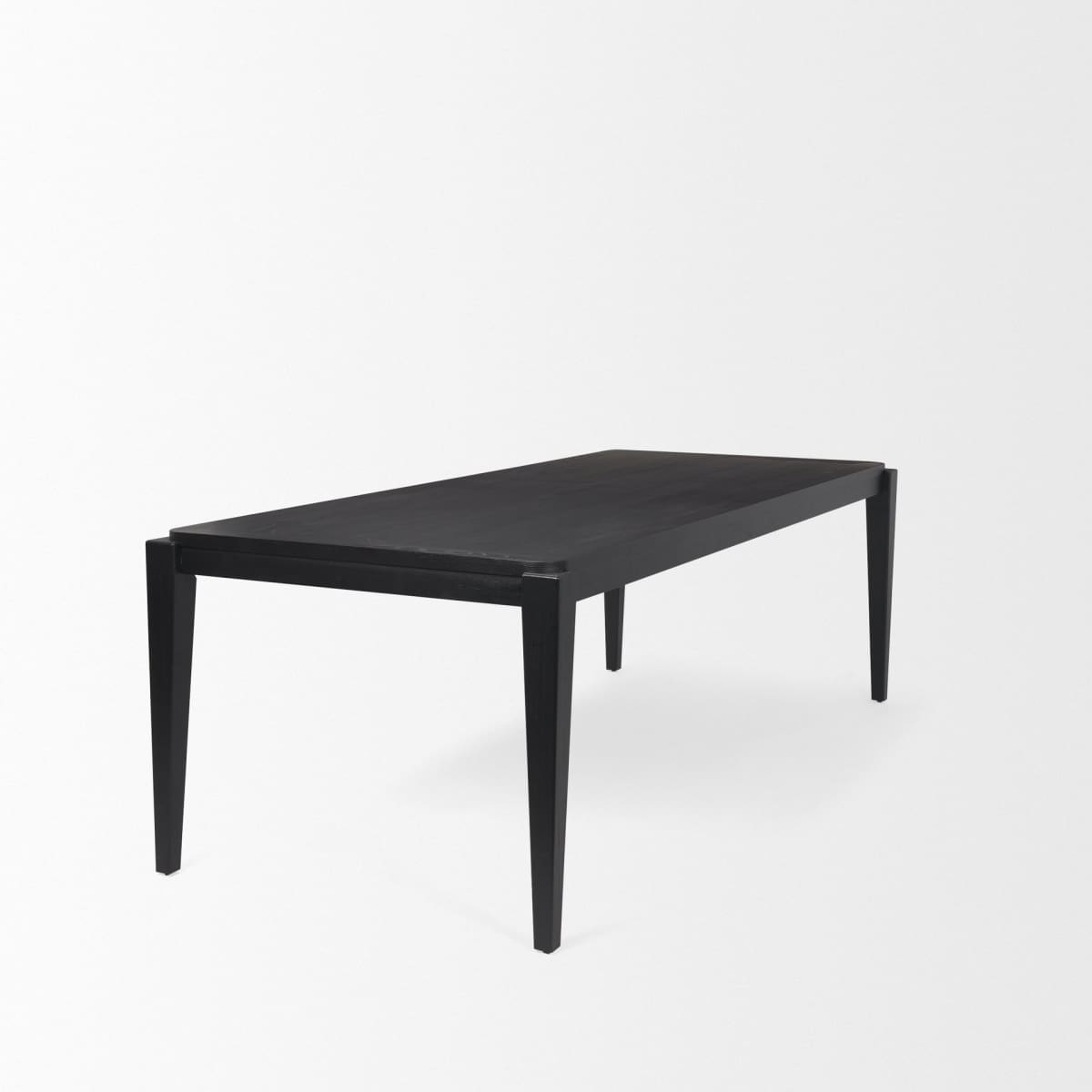 Teva Dining Table Black Wood - dining-table