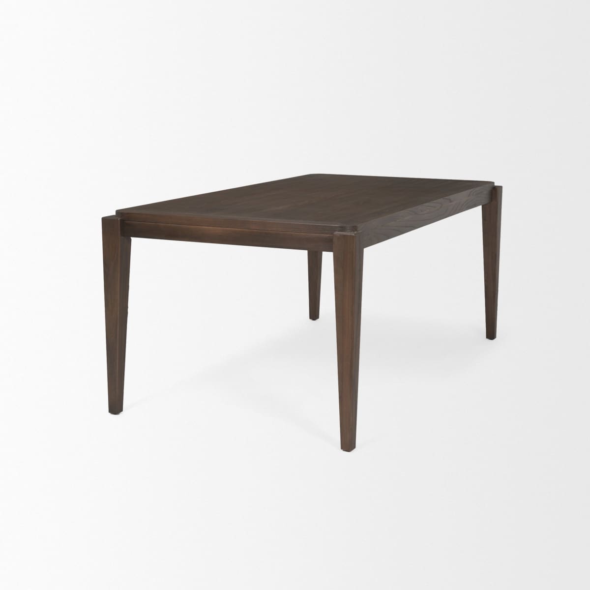 Teva Dining Table Dark Brown Wood - dining-table