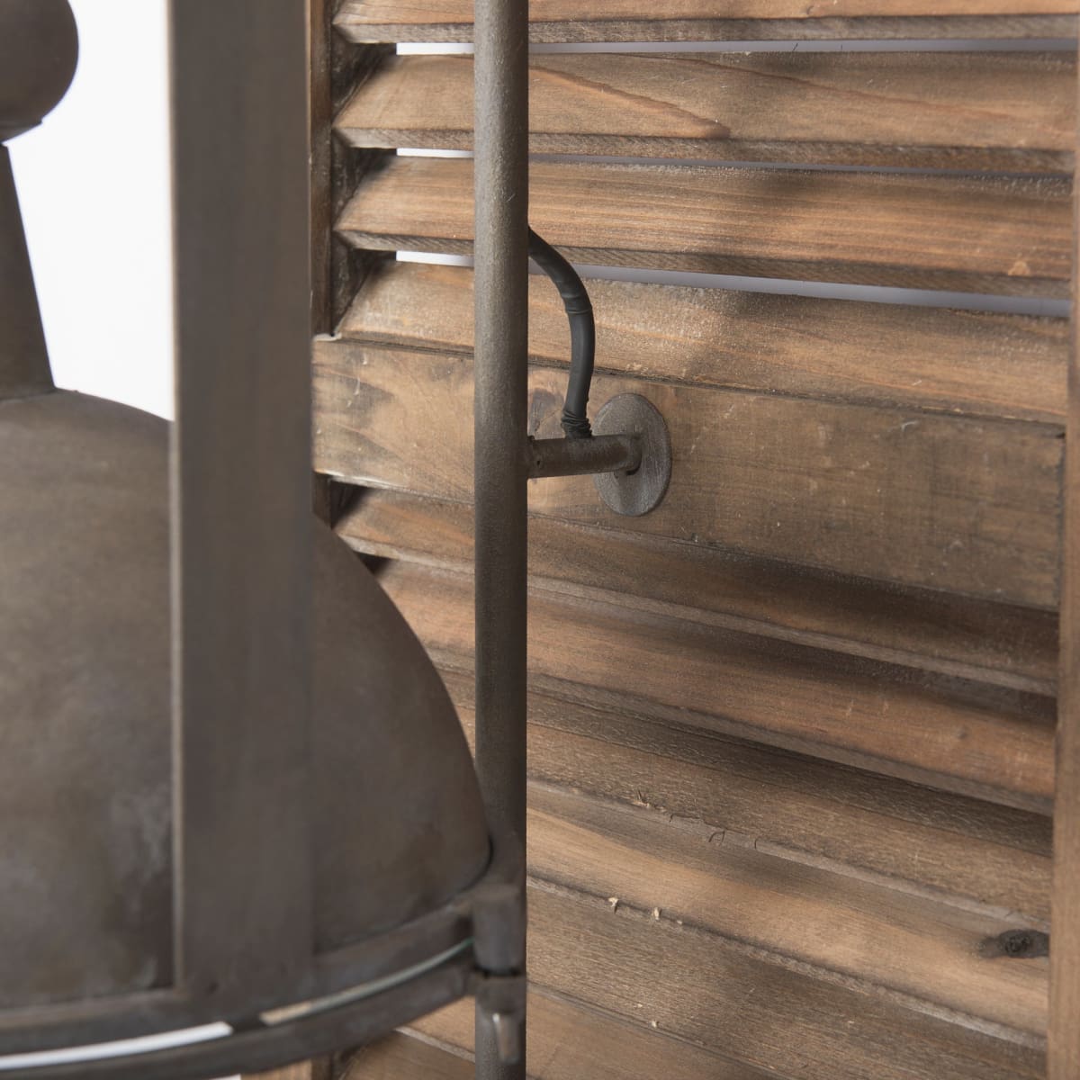 Tiposo Wall Sconce Brown Wood | Copper Metal - wall-fixtures