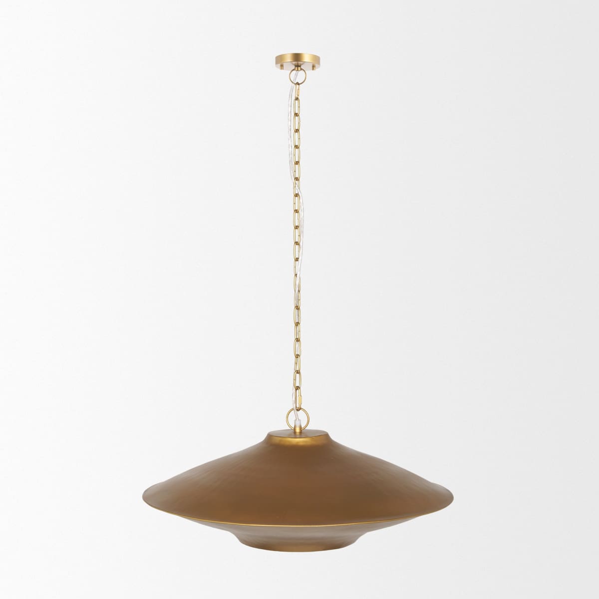 Titus Pendant Brass Finish | Metal - pendant-light