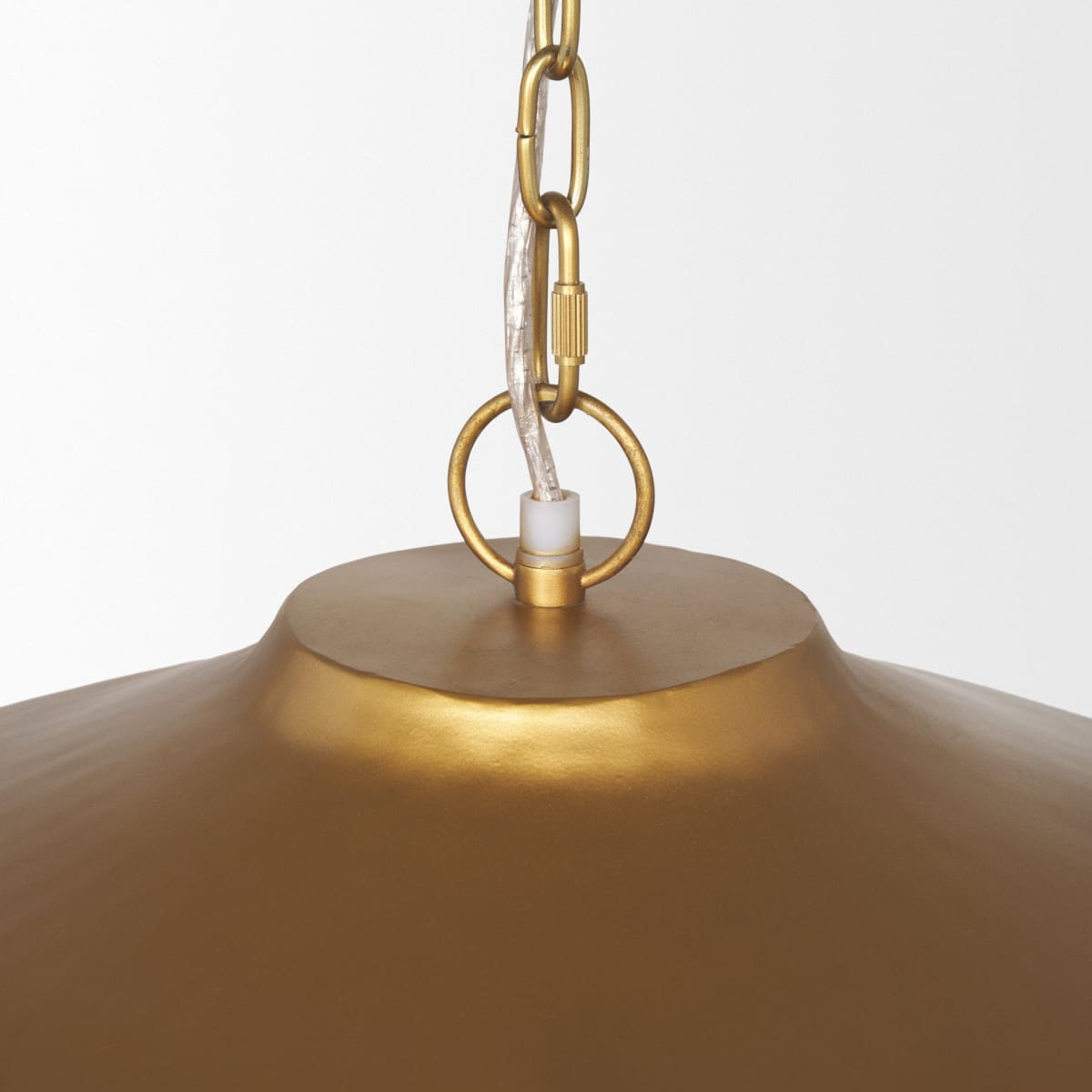 Titus Pendant Brass Finish | Metal - pendant-light