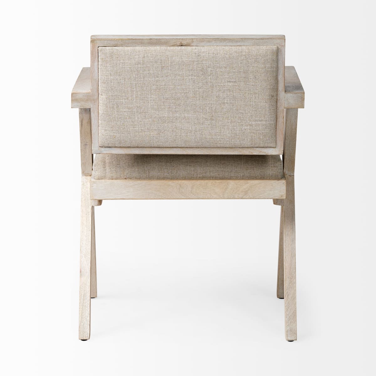 Topanga Dining Chair Cream Fabric | Blonde Wood - dining-chairs