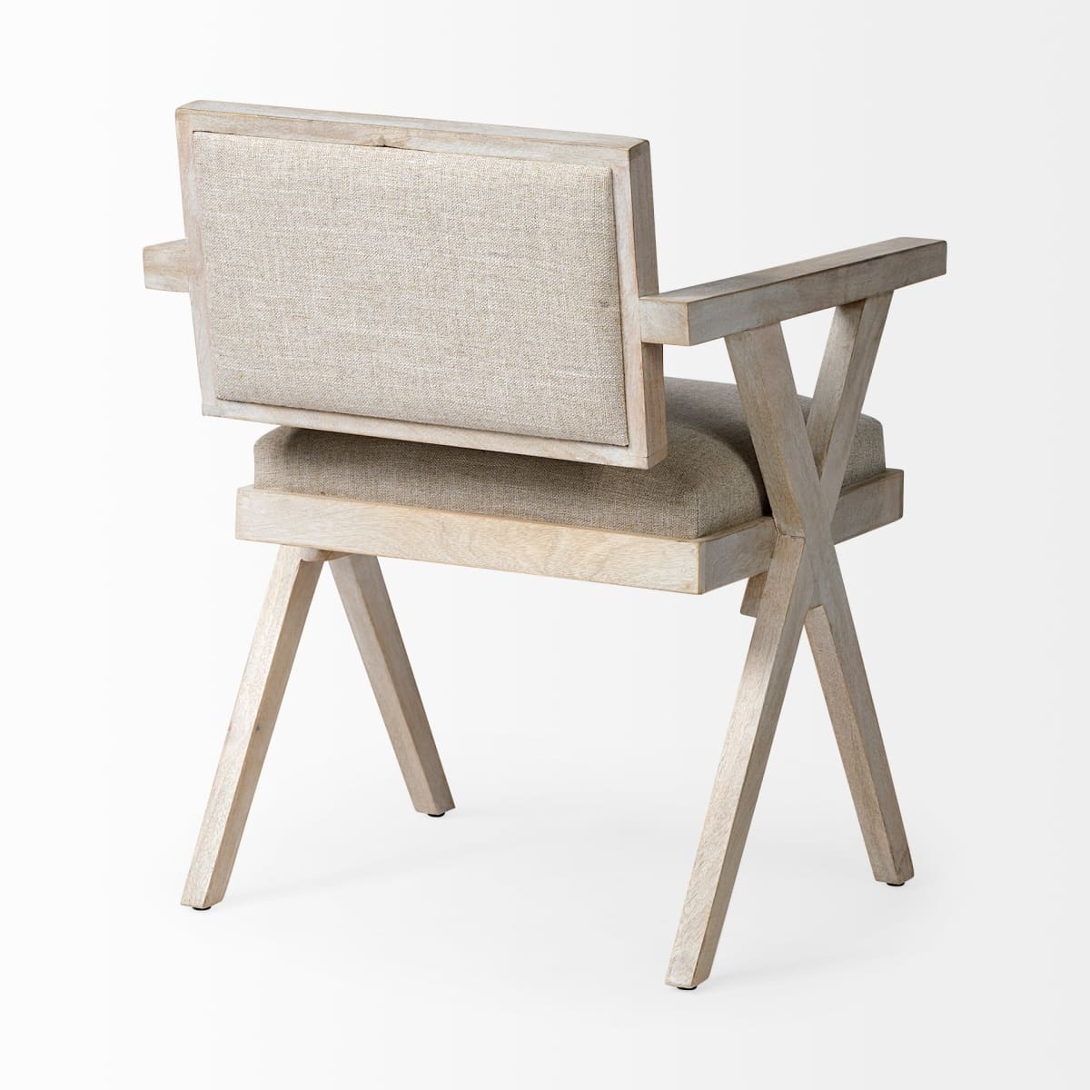 Topanga Dining Chair Cream Fabric | Blonde Wood - dining-chairs