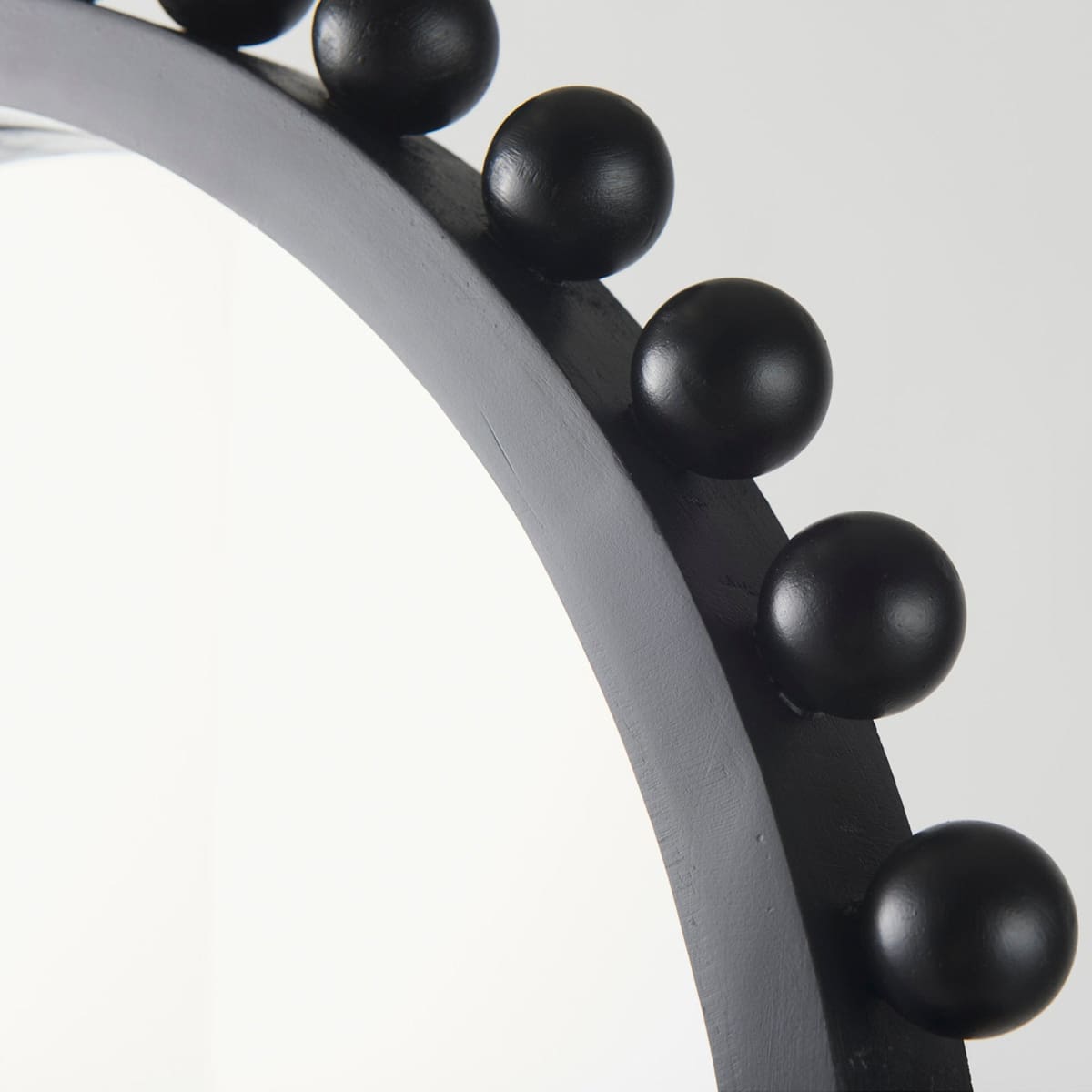 Torquay Wall Mirror Black Wood | Arch - wall-mirrors-grouped