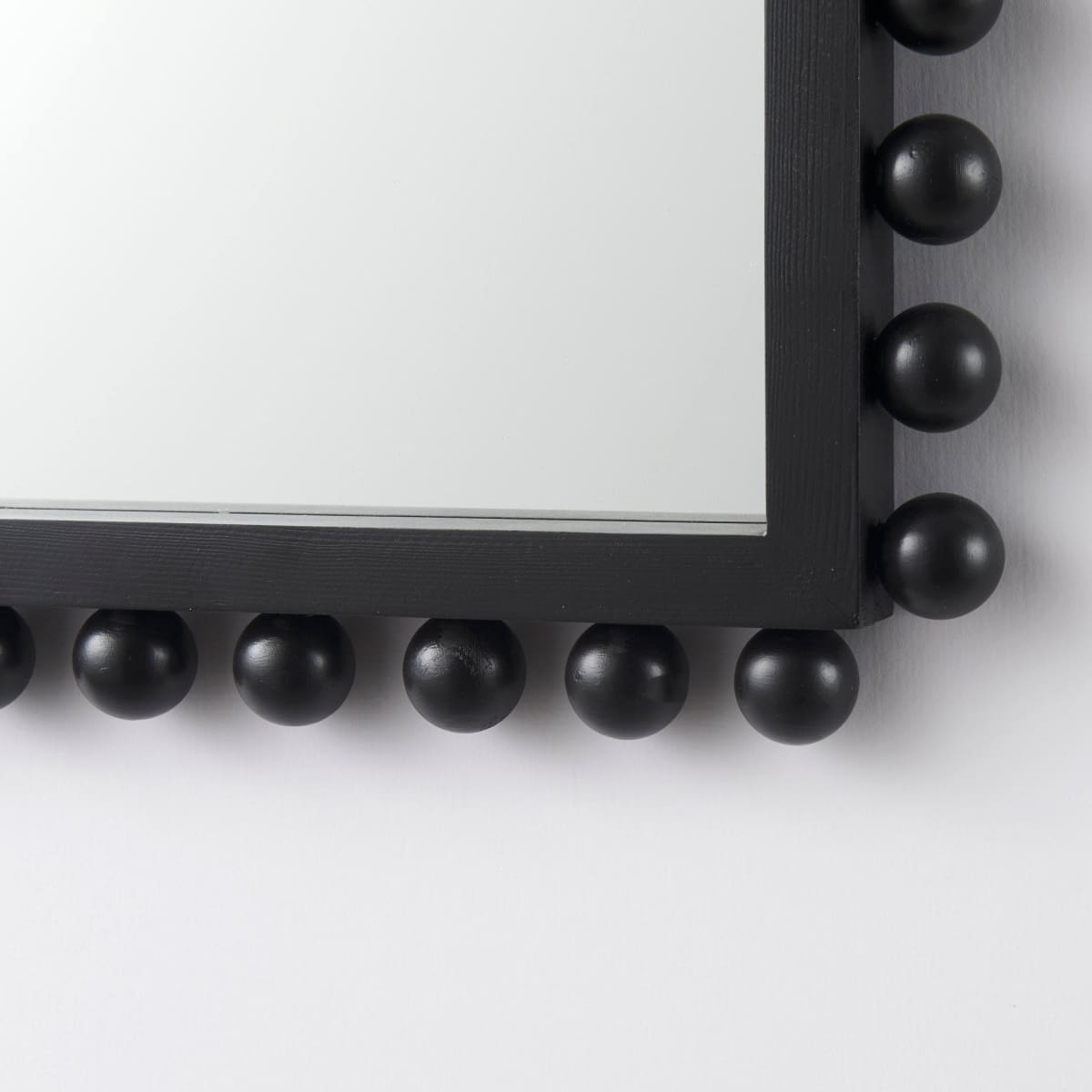 Torquay Wall Mirror Black Wood | Arch - wall-mirrors-grouped