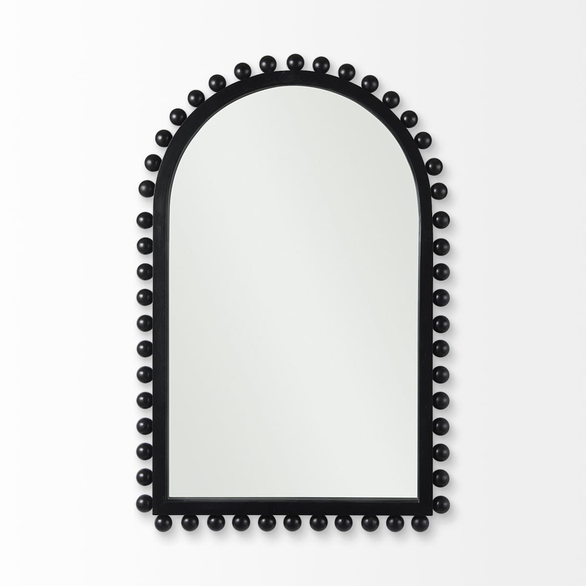 Torquay Wall Mirror Black Wood | Arch - wall-mirrors-grouped