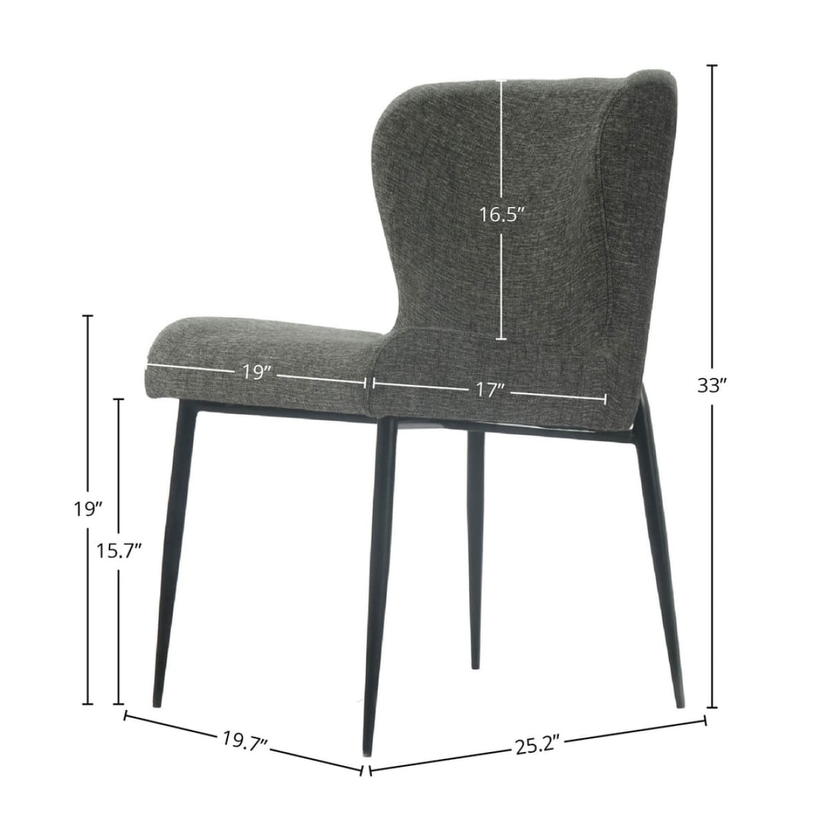 Trevi Dining Chair - Sable - lh-import-dining-chairs